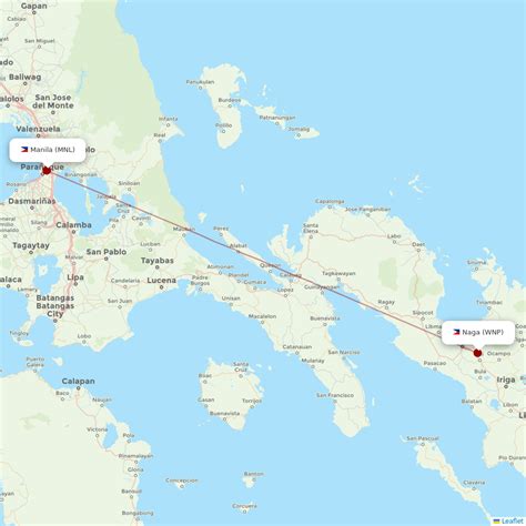 Flights from Manila (MNL) to Naga (WNP) from PHP 5,507 Jan 2023.
